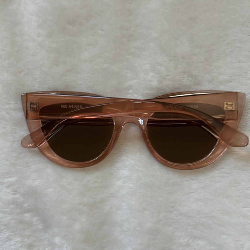 Amber Sceats Cateye Pink Sunglasses - Picture 3 of 8